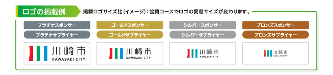 ロゴの掲載例