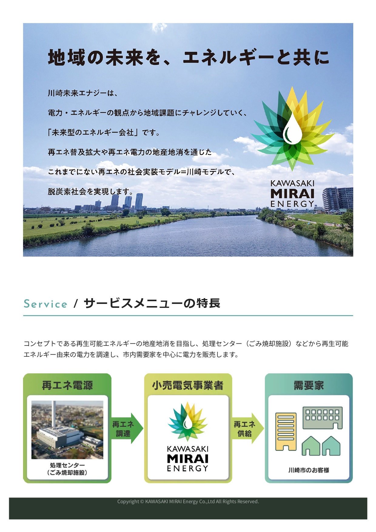 川崎未来エナジー株式会社 KawasakiMiraiEnergyCo. Ltd.